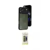 ieg™ iPhone 17 Pro Max Kılıf Kıvılcım Işık Serisi - Siyah Joko Magic 5D Hayalet Cam