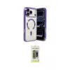 ieg™ iPhone 17 Pro Max Kılıf Nova Işık Özel Seri - Siyah Joko Magic 5D Hayalet Cam