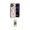 ieg™ iPhone 17 Pro Max Kılıf Nova Işık Özel Seri - Siyah Joko Magic 5D Hayalet Cam