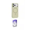 ieg™ iPhone 17 Pro Max Kılıf Yankı Form Serisi - Siyah Bilvis 5in1 3D Magic Cam Ekran Koruyucu
