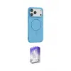 ieg™ iPhone 17 Pro Max Kılıf Yankı Form Serisi - Siyah Bilvis 5in1 3D Magic Cam Ekran Koruyucu