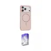 ieg™ iPhone 17 Pro Max Kılıf Yankı Form Serisi - Siyah Bilvis 5in1 3D Magic Cam Ekran Koruyucu