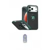 ieg™ iPhone 17 Pro Max Kılıf Yörünge Çizgi - Siyah Joko Magic 5D Cam