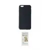 ieg™ iPhone 6 Plus Kılıf Ahenk Serisi - Siyah Mat Seramik Nano Ekran Koruyucu