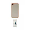 ieg™ iPhone 7 Kılıf Ahenk Çizgi Serisi - Şeffaf Pasifik Cam Ekran Koruyucu