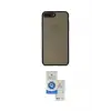 ieg™ iPhone 7 Plus Kılıf Ahenk Çizgi Serisi - Şeffaf Royal Nano Ekran Koruyucu