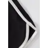 ieg™ Kadın Siyah Askılı Crop Top ve Şortlu Gecelik Takım