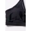 ieg™ Kadın Siyah File Detaylı Özel Bikini Takımı