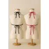 ieg™ Kadın Siyah ve Fuşya Minimal Kesim Üçgen Bikini Üstü