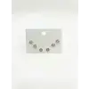 IEG - Kare Taş Altılı Küpe