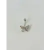 IEG - Kelebek Detaylı Göbek Piercing