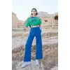 ieg™ Kısa Kollu Never Give Up 3lü Crop Eşofman Takımı