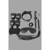 ieg™ Kol Bacak İp Maske Kelepce Ağız Topu Kople Deri Set
