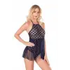 ieg™ Lacivert Bodysuit Gecelik