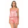 ieg™ Mercan Saten Babydoll Şort Takımı