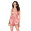 ieg™ Mercan Saten Babydoll Şort Takımı