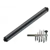 ieg™ Mıknatıslı Bıçak Tutucu Stand - 49 cm, Siyah