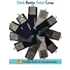 ieg™ Mısırlı 62055 Erkek Bambu Soket Çorap