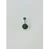 IEG - Mistik Topaz Taşlı Göbek Piercing