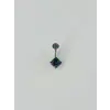 IEG - Mistik Topaz Taşlı Göbek Piercing