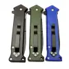 ieg™ Mtech 4352 Mavi Bas - Çek Kamp Çakı 20cm- Otomatik, Kemerlikli