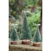 Noel Yılbaşı Ağacı 3 lü Mini Masa Üstü Yılbaşı Ağacı Seti 3 Ad