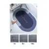 Oval Süper Emici Banyo Paspası