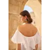 ieg™ Pamuklu Kayık Yakalı Elbise