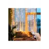 Perde Led  2 Metre Kumandalı 8 Ayrı Moda Sahip ( 2 mt X 2 mt ) Perde Led Peri Led Usb