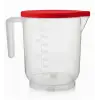 ieg™ Pratik Mutfak Ölçü Kabı - 2 Litre Dereceli Şeffaf Hazne Bpa Free