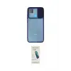 ieg™ Redmi 9C Kılıf Vadi Çizgi - Şeffaf Pasifik Cam Ekran Koruyucu