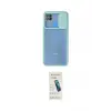 ieg™ Redmi 9C Kılıf Vadi Çizgi - Şeffaf Pasifik Cam Ekran Koruyucu