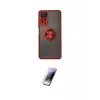 ieg™ Redmi Note 11 Pro Kılıf Yörünge Çizgi - Şeffaf Pasifik Cam Ekran Koruyucu