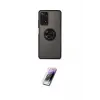 ieg™ Redmi Note 11 Pro Kılıf Yörünge Çizgi - Şeffaf Pasifik Cam Ekran Koruyucu