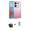 ieg™ Redmi Note 13 Pro 4G Kılıf Kıvılcım Minimal Özel Seri - Siyah Joko Magic 5D Cam + Kamera Lens Koruma Cam - SF