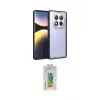 ieg™ Redmi Note 14 Pro 4G Kılıf Ahenk Çizgi Serisi - Şeffaf Polymer Nano Ekran Koruyucu