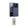 ieg™ Redmi Note 14 Pro 4G Kılıf Eksen Form Prime - Şeffaf Polymer Nano Ekran Koruyucu