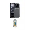 ieg™ Redmi Note 14 Pro 4G Kılıf Eksen Form Prime - Şeffaf Polymer Nano Ekran Koruyucu