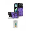 ieg™ Redmi Note 14 Pro 4G Kılıf Kıvılcım Modern Serisi - Şeffaf Polymer Nano Ekran Koruyucu