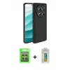 ieg™ Redmi Note 14 Pro 4G Kılıf Kozmos Yansıma Özel Seri - Şeffaf Polymer Nano Ekran Koruyucu + Raze Metal Kamera Lens - GS