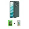 ieg™ Redmi Note 14 Pro 4G Kılıf Kozmos Yansıma Özel Seri - Şeffaf Polymer Nano Ekran Koruyucu + Raze Metal Kamera Lens - SH