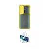 ieg™ Redmi Note 8 Pro Kılıf Vadi Çizgi - Siyah 3D Antistatik Cam Ekran Koruyucu