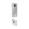 ieg™ Redmi Note 9 Pro Kılıf Eksen Doku Prime - Siyah Seramik Nano Ekran Koruyucu
