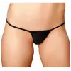  Fantezi Siyah Lame String Tanga IEG1288