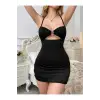 ieg™ Siyah Fantezi Elbise 5074