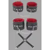 ieg™ Siyah Kırmızı Harness Fantezi Aksesuar Set