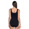 ieg™ Siyah MI  1924 Soft Kalın Askıllı Çıtçıtlı Body