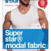 ieg™ Star 204 Modal Sıfır Kol V-Yaka Atlet