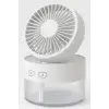 Su Spreyli Katlanır Başlıklı USB Mini Fan