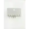 IEG - Taşlı Altılı Küpe